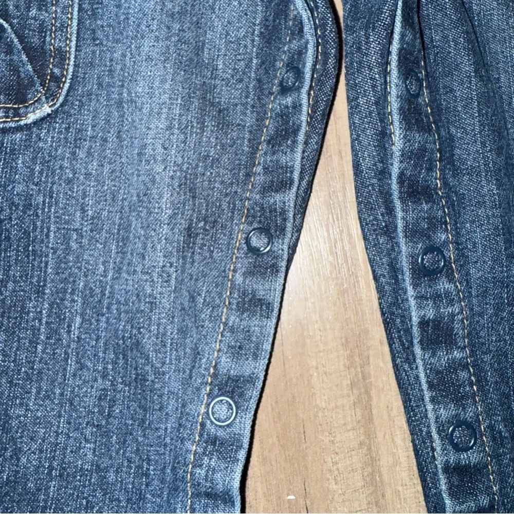 Gymboree Blue Denim Overalls with Pockets